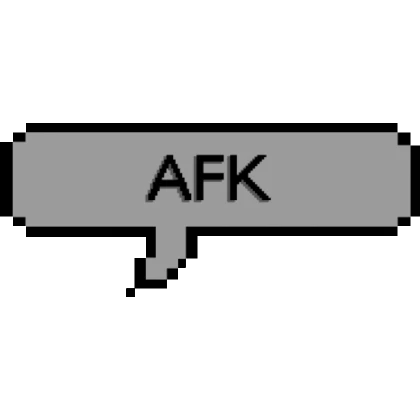 AFK Speech Bubble