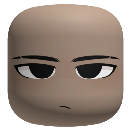 Intimidating Face - Linen