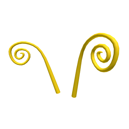 Yellow Butterfly Antennae