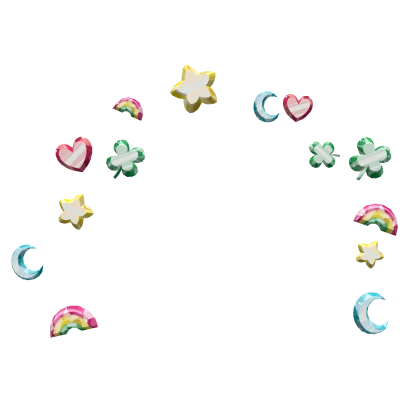 Cute Care Bears Aura Rainbow