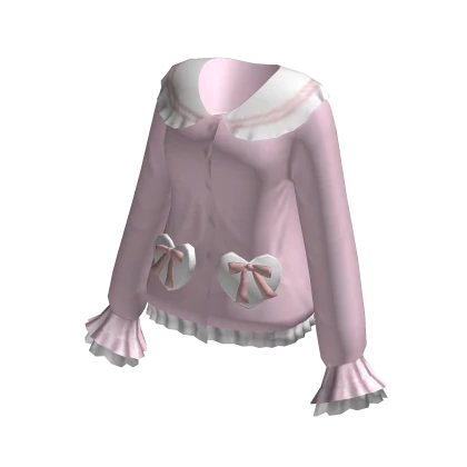 Cute Adorable Sweater with ruffles