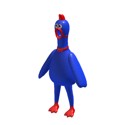 Screaming Chicken Full Body Suit (Blue Bird Duck )