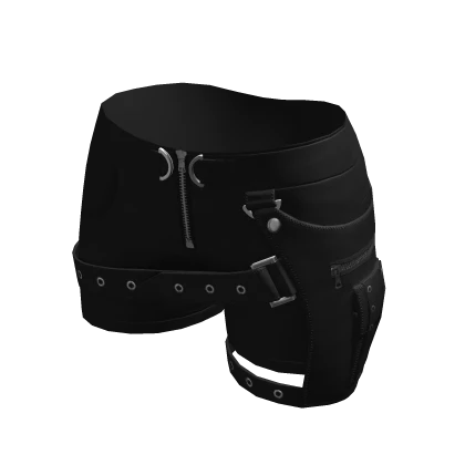 Black Gothic Shorts