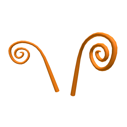 Orange Butterfly Antennae