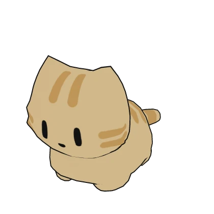 Cute Mini Beige Cat Suit