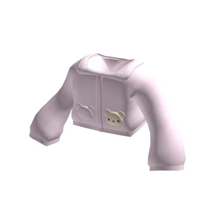 ୨୧ pink korila bear jacket