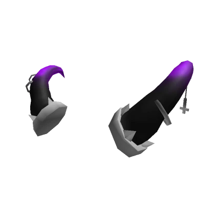 Purple Demon Horns