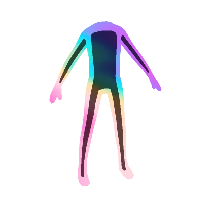 Abstract Outline Avatar Aura