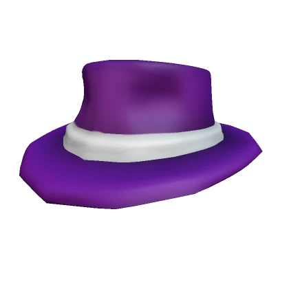 Royal Purple Fedora