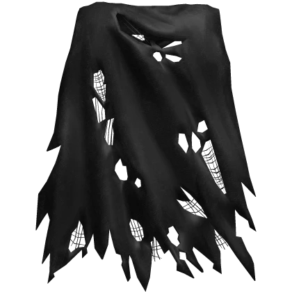 Damaged Black Cape