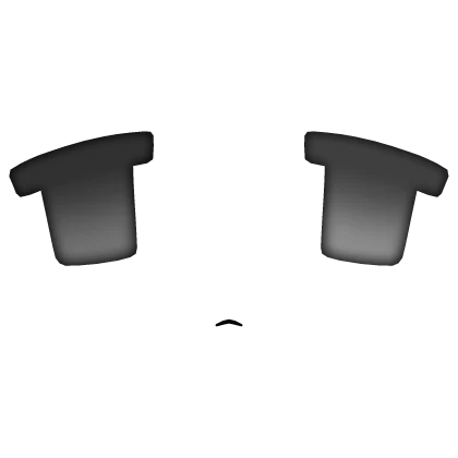 Emotionless Anime Face (Pale Grey)