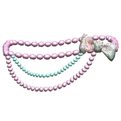 Toki Doki Gyaru Pearly Waist Chains Bow Harajuku
