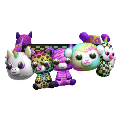 Rainbow Scene Plush Belt 1.0