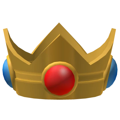 👑 Princess Peach Iconic Gold Crown v.4