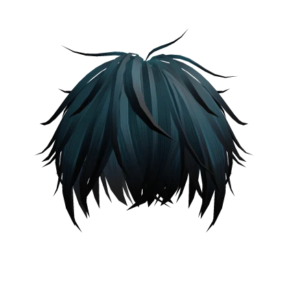 Blue Scene Messy Long Hair 7.0