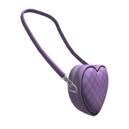 Trendy Kawaii Purple Crossbody Bag