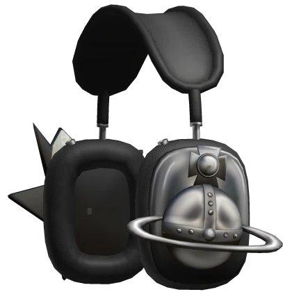 Hype Chrome Streetwear Cool Y2k Trendy Headphones