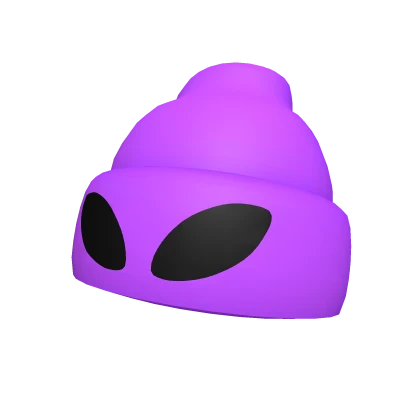 Purple Alien Beanie