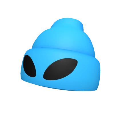 Blue Alien Beanie