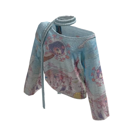 Loose Sweater + Scarf (Takano)