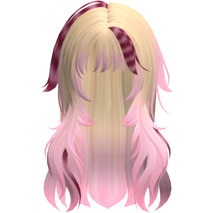 ♡ Blond gyaru messy cute scene anime girl hair