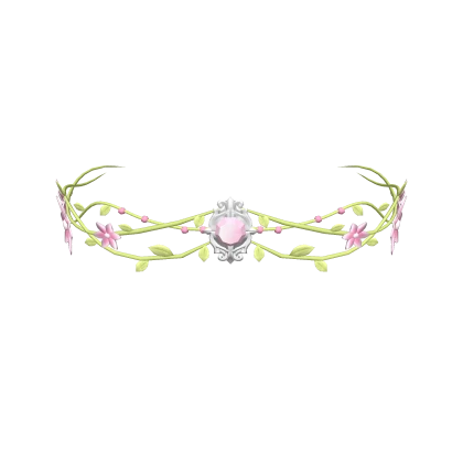 Bloom spring tiara - pink