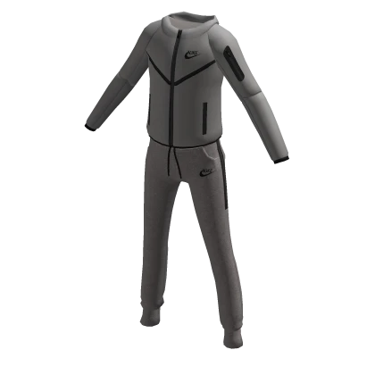 Offical Nike Tech Fleece Gray