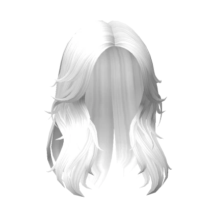 Butterfly Hair in White