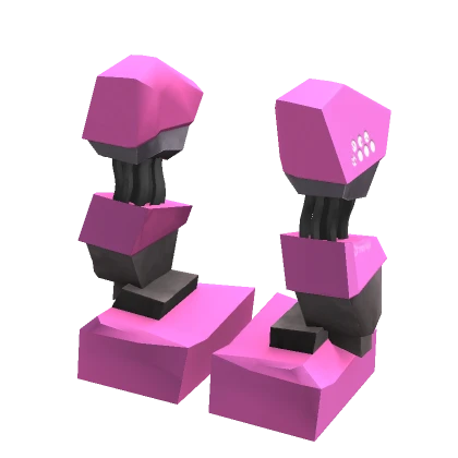 [Moves!] Pink Mech Legs Suit