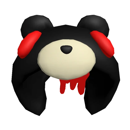 Black Monster Plushie Hoodie