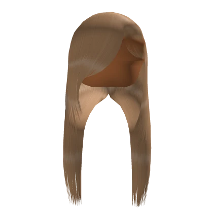 Layered Straight Side Part In Blonde