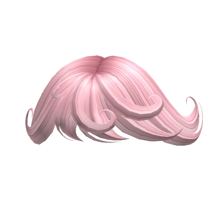 Swirly Anime Bangs in Pink