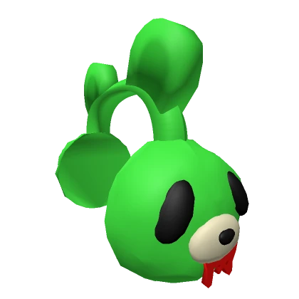 Green Monster Plushie Earmuffs