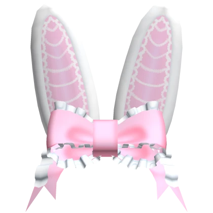 Easter Bunny Hat w Bow