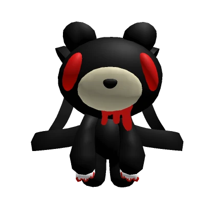 [1.0] Black Monster Plushie Backpack