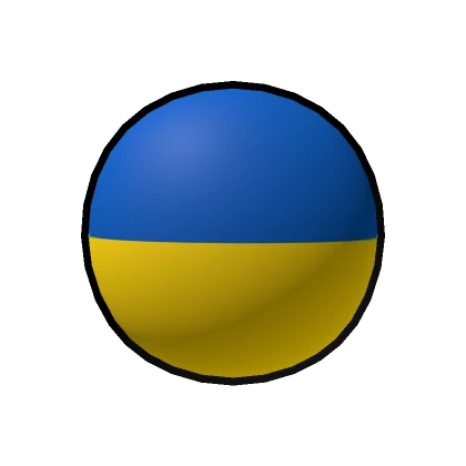 Countryball Mask: Ukraine