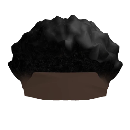 Sponged Fro Low Fade