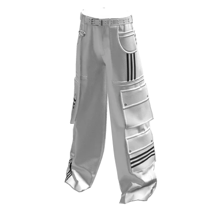 adidas x Yourius Gallant Cargo Pants White