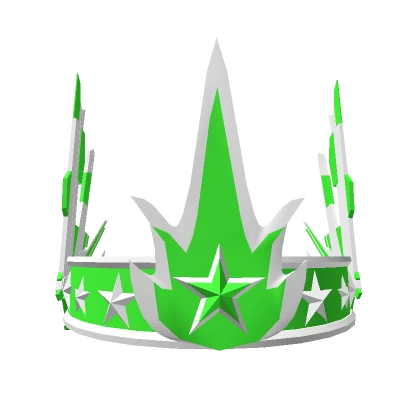 Neon Green Mecha Crown