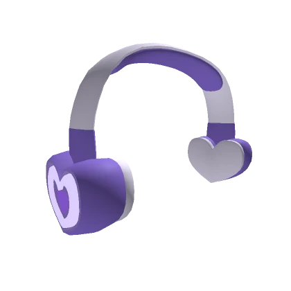 Purple Heart Headphones