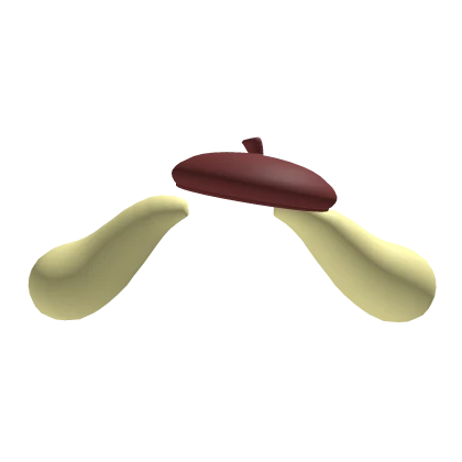 Pompompurin filtro de orejas amarillas Sanrio