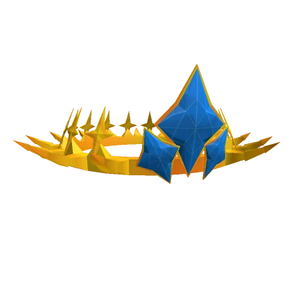 Gold & Blue Eternity Crown