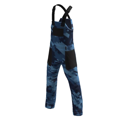 Ski Pants Blocky Blue