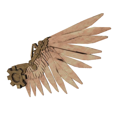 Steampunk Wings [Bronze/Cream]