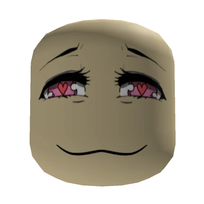 Heart Eyes devious smile mask female