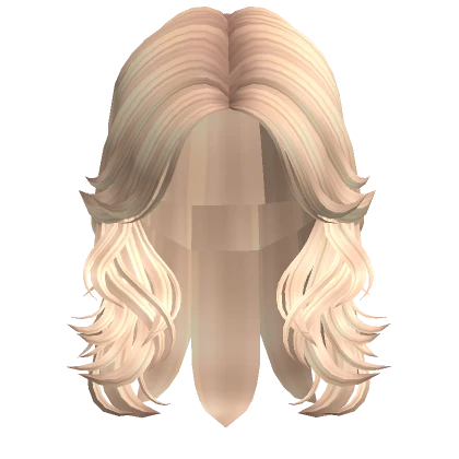 Butterfly cut in Blonde