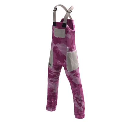 Ski Pants Blocky Pink