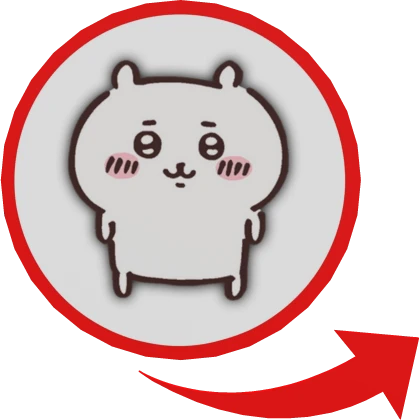 Chiikawa Red Circle