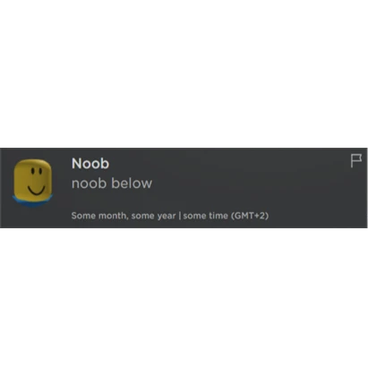 Noob Below