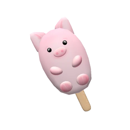 Cute Piggy Popsicle